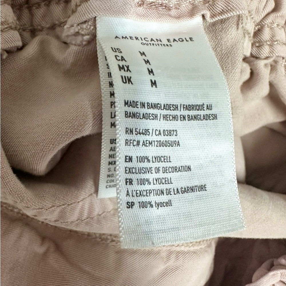 American Eagle Outfitters Blush womens Joggers size medium light pink - Picture 6 of 6